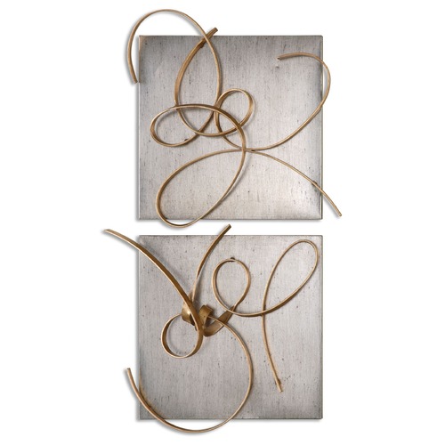 Uttermost Lighting Harmony Metal Wall Art, Set of 2 by Uttermost Lighting 7071