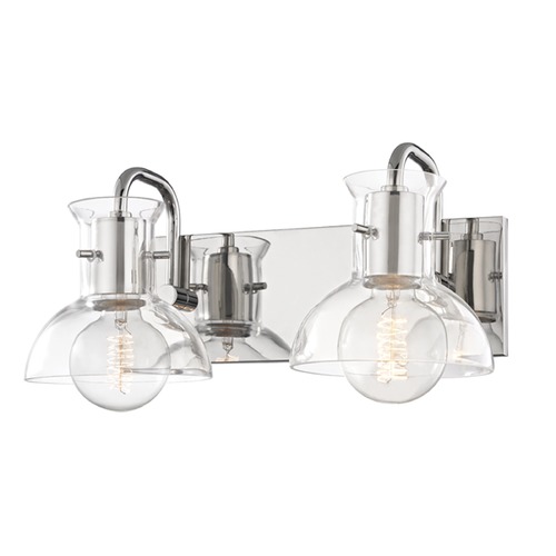 Riley Polished Nickel Bathroom by Mitzi by Hudson Valley