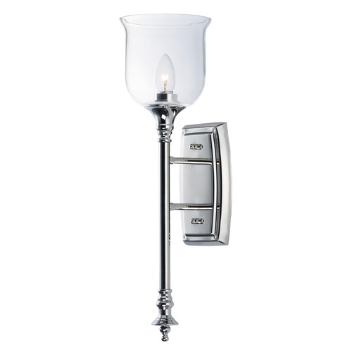 Maxim Lighting Centennial Polished Nickel Sconce by Maxim Lighting 20479CLPN