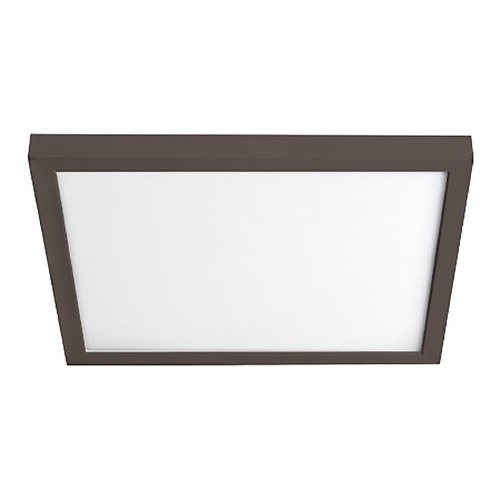 Square Bronze LED Close-to-Ceiling Light by WAC Lighting