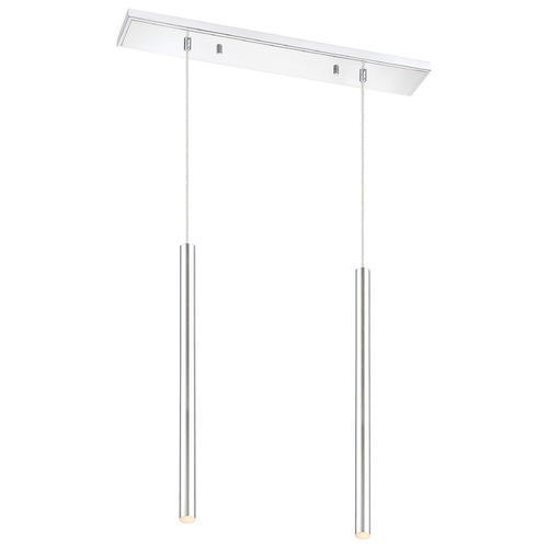 Forest Chrome LED Multi-Light Pendant by Z-Lite