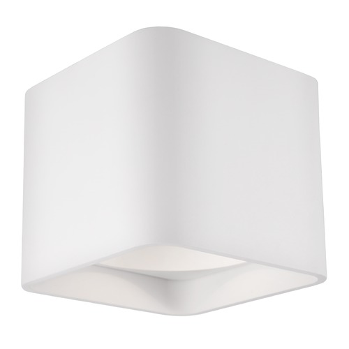 Modern White LED Flush Mount 3000K 968LM by Kuzco Lighting