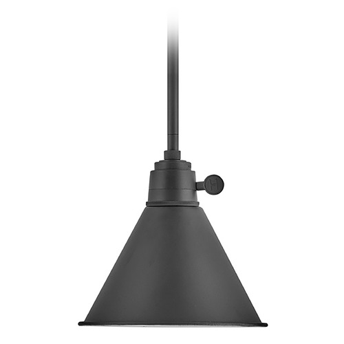 Hinkley Arti Small Pendant in Black by Hinkley Lighting 3697BK