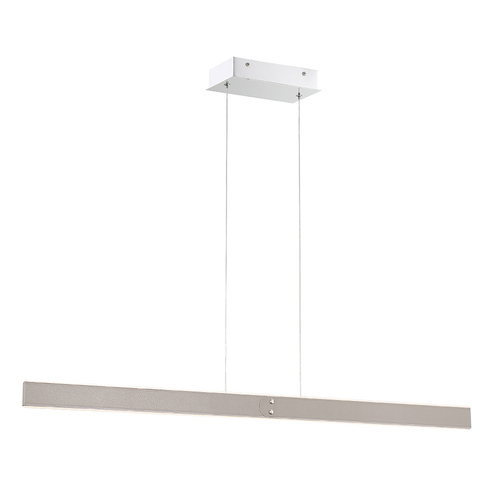 Verdura 42-Inch LED Linear Chandelier in Grey by Eurofase Lighting