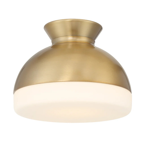 Brian Patrick Flynn Gidget Flush Mount in Vibrant Gold by Crystorama