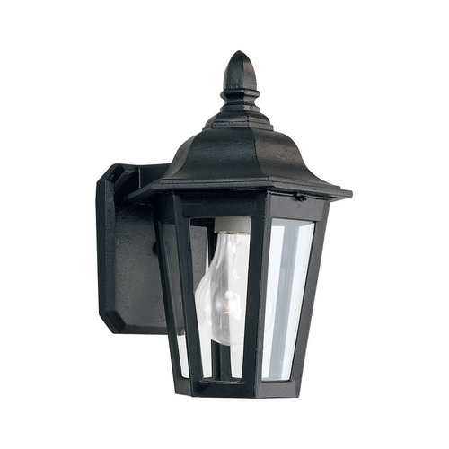 Brentwood Outdoor Wall Light in Black by Generation Lighting