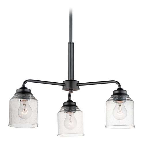 Maxim Lighting Acadia Black Mini-Chandelier by Maxim Lighting 12260CDBK