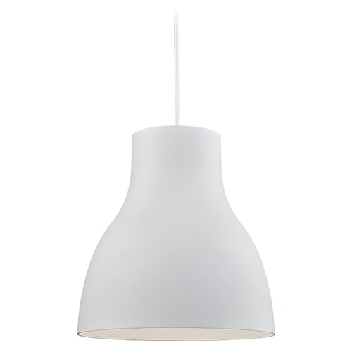 Cradle White Pendant by Kuzco Lighting