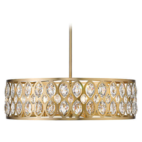 Z-Lite Dealey Heirloom Brass Pendant by Z-Lite 6010-30HB