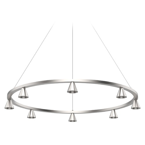 Kuzco Lighting Dune 33.25-Inch Chandelier in Brushed Nickel by Kuzco Lighting CH19933-BN