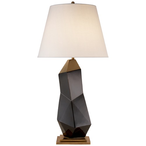 Visual Comfort Signature Collection Kelly Wearstler Bayliss Table Lamp in Black by Visual Comfort Signature KW3046BLKL