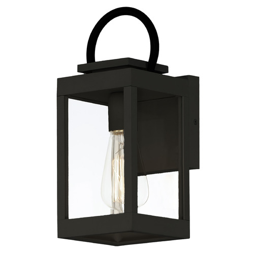 Maxim Lighting Nassau Vivex Black Outdoor Wall Light