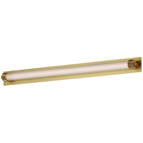 ET2 Lighting Doric Natural Aged Brass LED Vertical Bathroom Light by ET2 Lighting E23484-144NAB