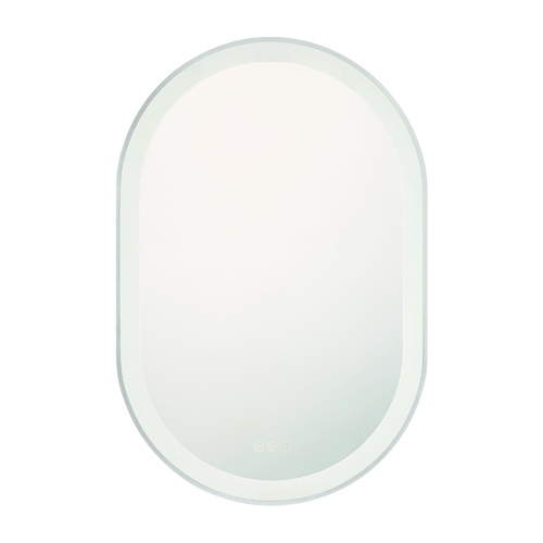Eurofase Lighting Sara 36-Inch 3CCT LED Oval Mirror in Matte Silver by Eurofase Lighting 47562-011