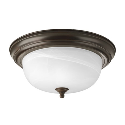 13.25-Inch Flush Mount in Antique Bronze by Progress Lighting