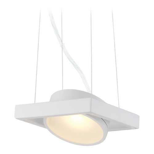 Hawk White LED Pendant by Nuvo Lighting