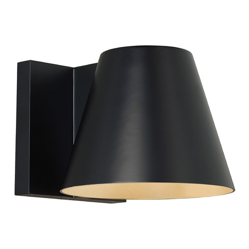 Sean Lavin Bowman 6-Inch 2700K LED Outdoor Wall Light in Black by VC Modern