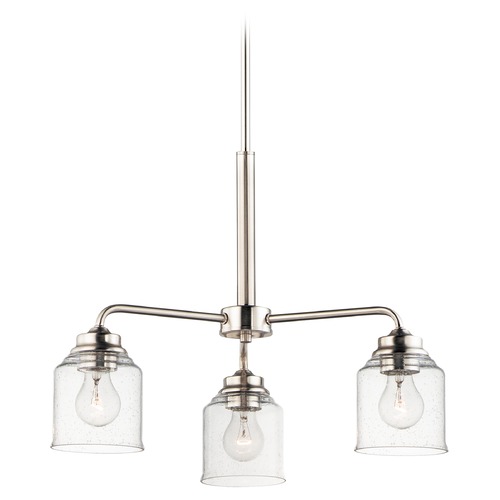 Maxim Lighting Acadia Satin Nickel Mini-Chandelier by Maxim Lighting 12260CDSN