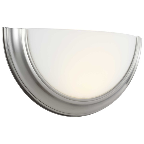 LED Wall Bracket from the Eclipse Led Collection in Brushed Nickel Finish