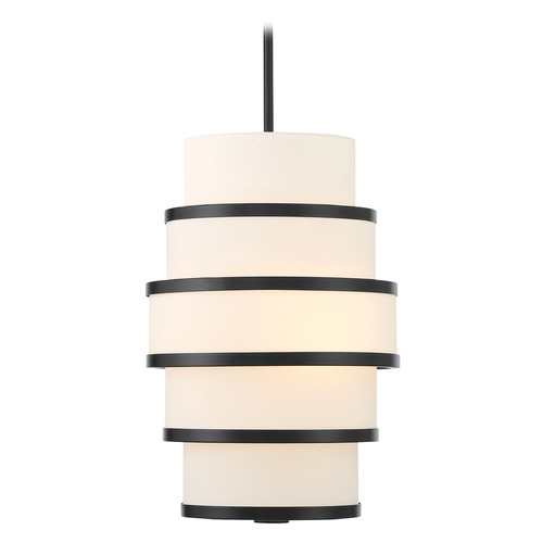 Cascade Coal Pendant by Minka Lavery