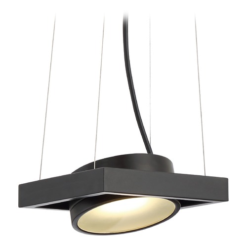 Hawk Black LED Pendant by Nuvo Lighting