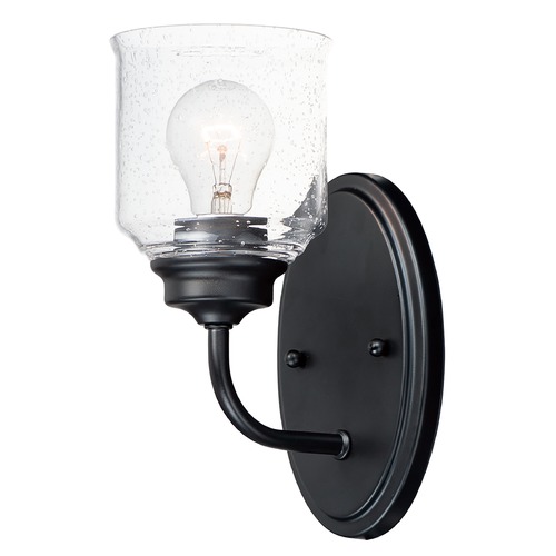 Acadia Black Sconce by Maxim Lighting
