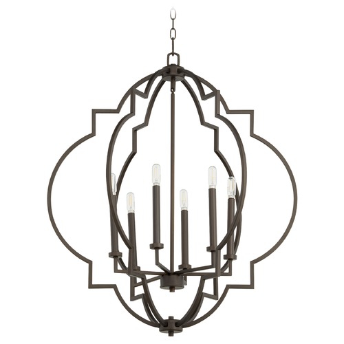 Dublin Oiled Bronze Pendant by Quorum Lighting