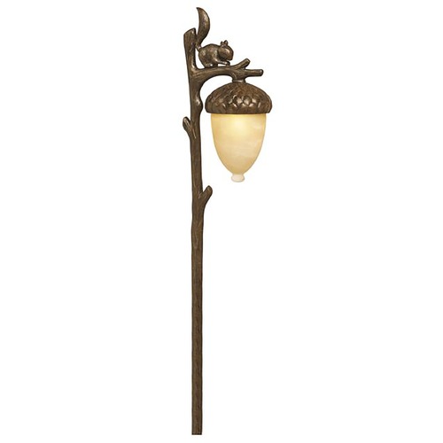 Path Squirrel 22-Inch Regency Bronze LED Path Light by Hinkley Lighting