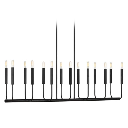 Visual Comfort Studio Collection Ellen Degeneres Brianna Aged Iron Island Light