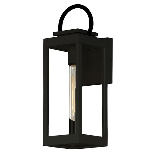 Maxim Lighting Nassau Vivex Black Outdoor Wall Light