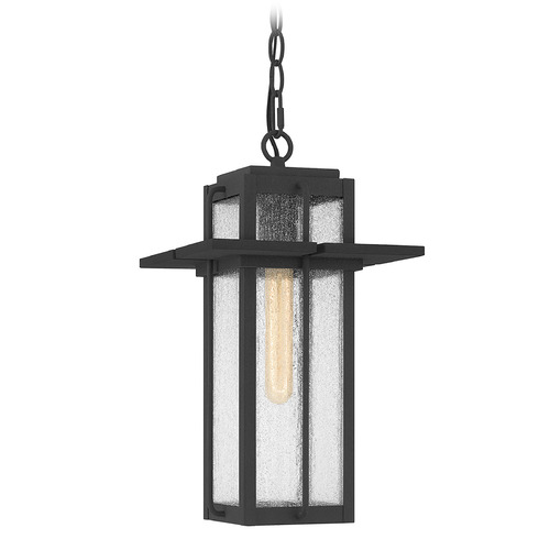 Quoizel Lighting Randall Mini Pendant in Mottled Black by Quoizel Lighting RDL1509MB