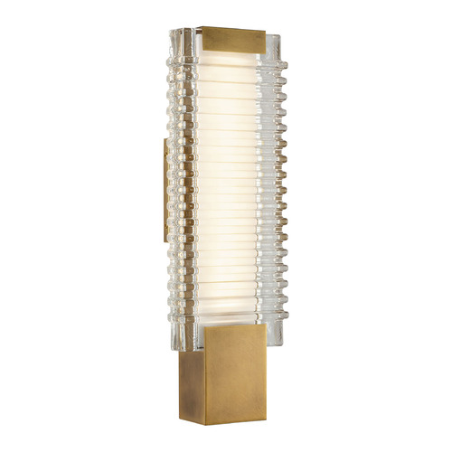 Alora Lighting Alai Vintage Brass LED Bathroom Light