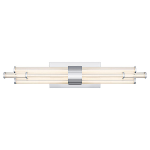 Quoizel Lighting Quoizel Lighting Talbott Polished Chrome LED Vertical Bathroom Light PCTAL8624C