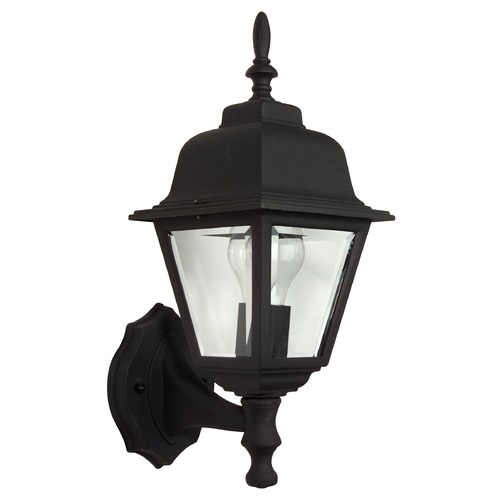 Craftmade Lighting 15.25-Inch Outdoor Wall Light in Textured Matte Black by Craftmade Lighting Z170-TB