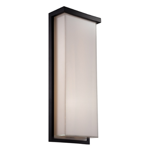 Ledge 20-Inch LED Outdoor Wall Light in Black by Modern Forms