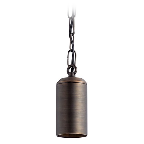 12V Solid Outdoor Pendant in Centennial Brass by Kichler Lighting