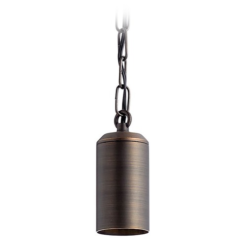 Kichler Lighting 12V Solid Outdoor Pendant in Centennial Brass by Kichler Lighting 15500CBR