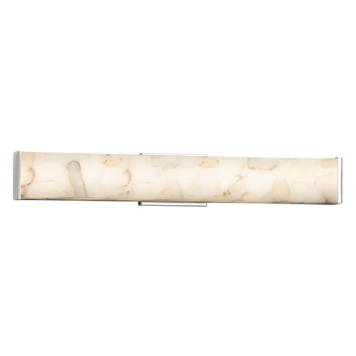 Justice Design Group Justice Design Group Latitude Polished Chrome LED Vertical Bathroom Light ALR-8605-CROM
