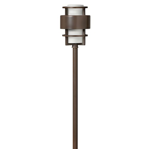 Saturn Metro Bronze LED Path Light by Hinkley Lighting