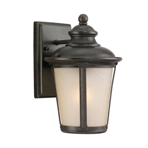 Cape May 10.50-Inch Outdoor Wall Light in Burled Iron by Generation Lighting
