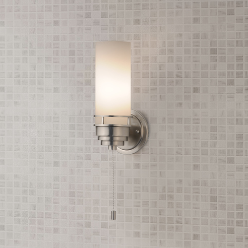 Markham Single-Light Sconce with Pull-Chain Switch