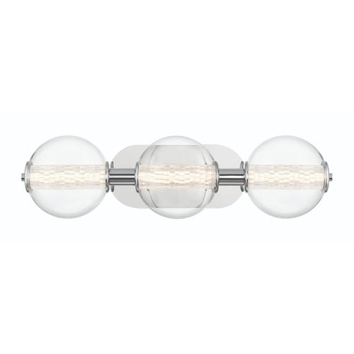 Eurofase Lighting Atomo 24.75-Inch LED Vanity Light in Chrome by Eurofase 46809-018