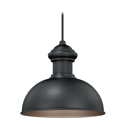 Franklin Oil Burnished Bronze Outdoor Hanging Light by Vaxcel Lighting