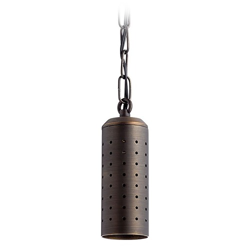 Kichler Lighting 12V Twinkler Outdoor Pendant in Centennial Brass by Kichler Lighting 15501CBR