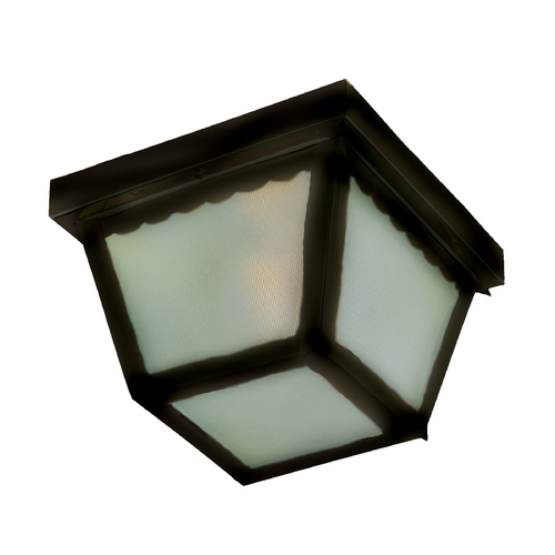 Outdoor Essentials Black Flush Mount by Maxim Lighting