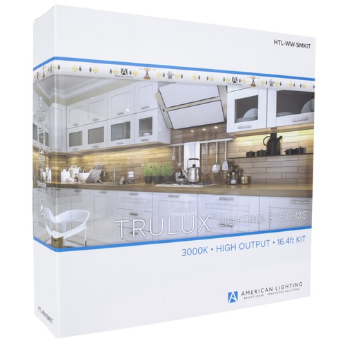 Trulux High Output 24V LED Tape Kit 16.4-Foot 3000K by American Lighting