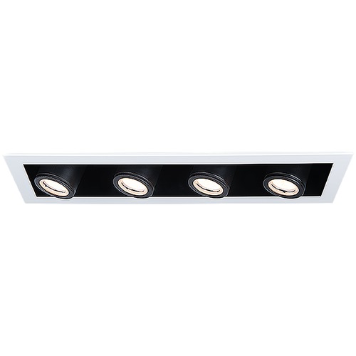 Silo Multiples White & Black LED Recessed Kit by WAC Lighting