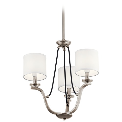 Kichler Lighting Thisbe 3-Light Classic Pewter Mini-Chandelier by Kichler Lighting 43531CLP