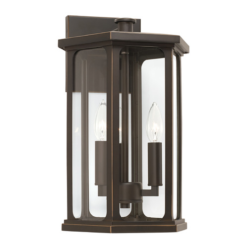 Capital Lighting Walton 16.25-Inch Outdoor Wall Lantern in Bronze by Capital Lighting 946631OZ