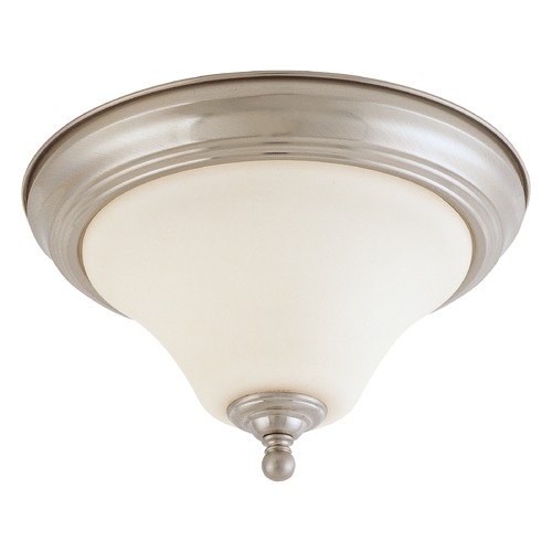 Dupont 11-Inch Brushed Nickel Flush Mount by Nuvo Lighting